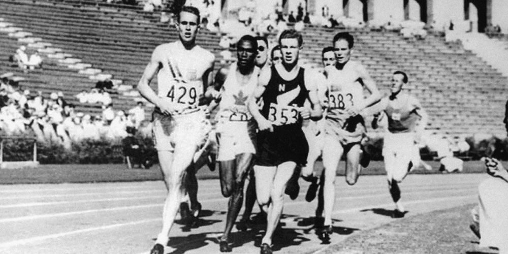 Lovelock, 1500m final in 1932